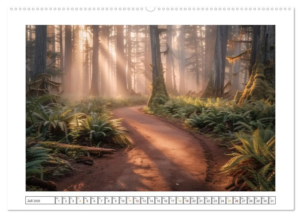 Bild: 9783457424643 | Mystische Wege (hochwertiger Premium Wandkalender 2026 DIN A2...