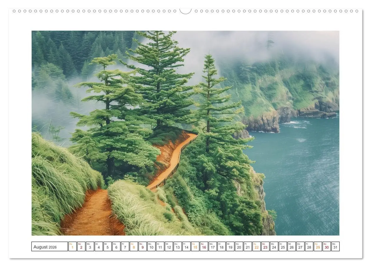 Bild: 9783457424643 | Mystische Wege (hochwertiger Premium Wandkalender 2026 DIN A2...