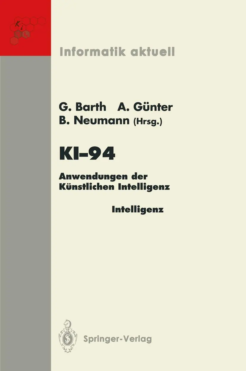Cover: 9783540584643 | KI-94 | Gerhard Barth (u. a.) | Taschenbuch | vii | Deutsch | 1994