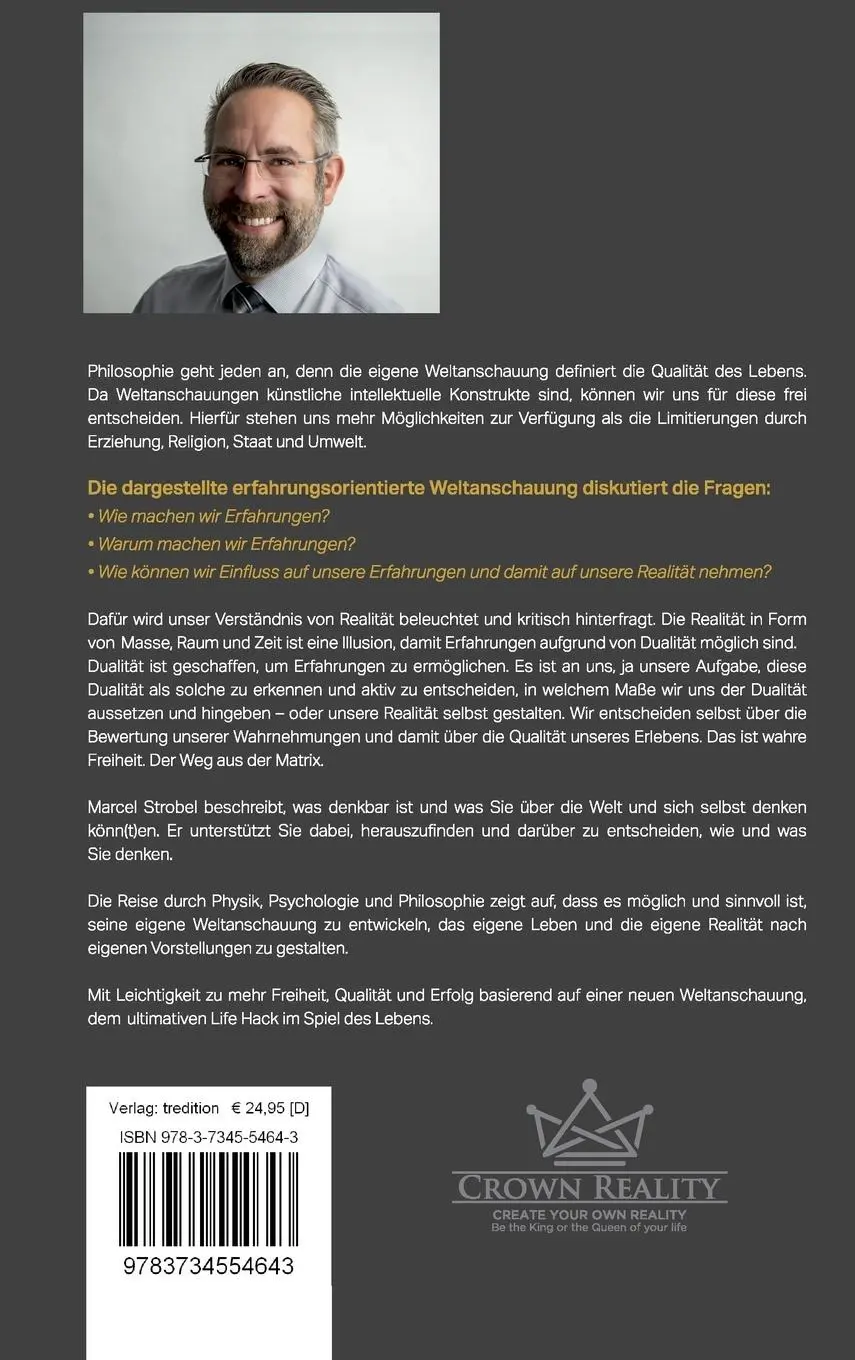 Rückseite: 9783734554643 | Realität Relativität Relationalität: Das erfahrungsorientierte...