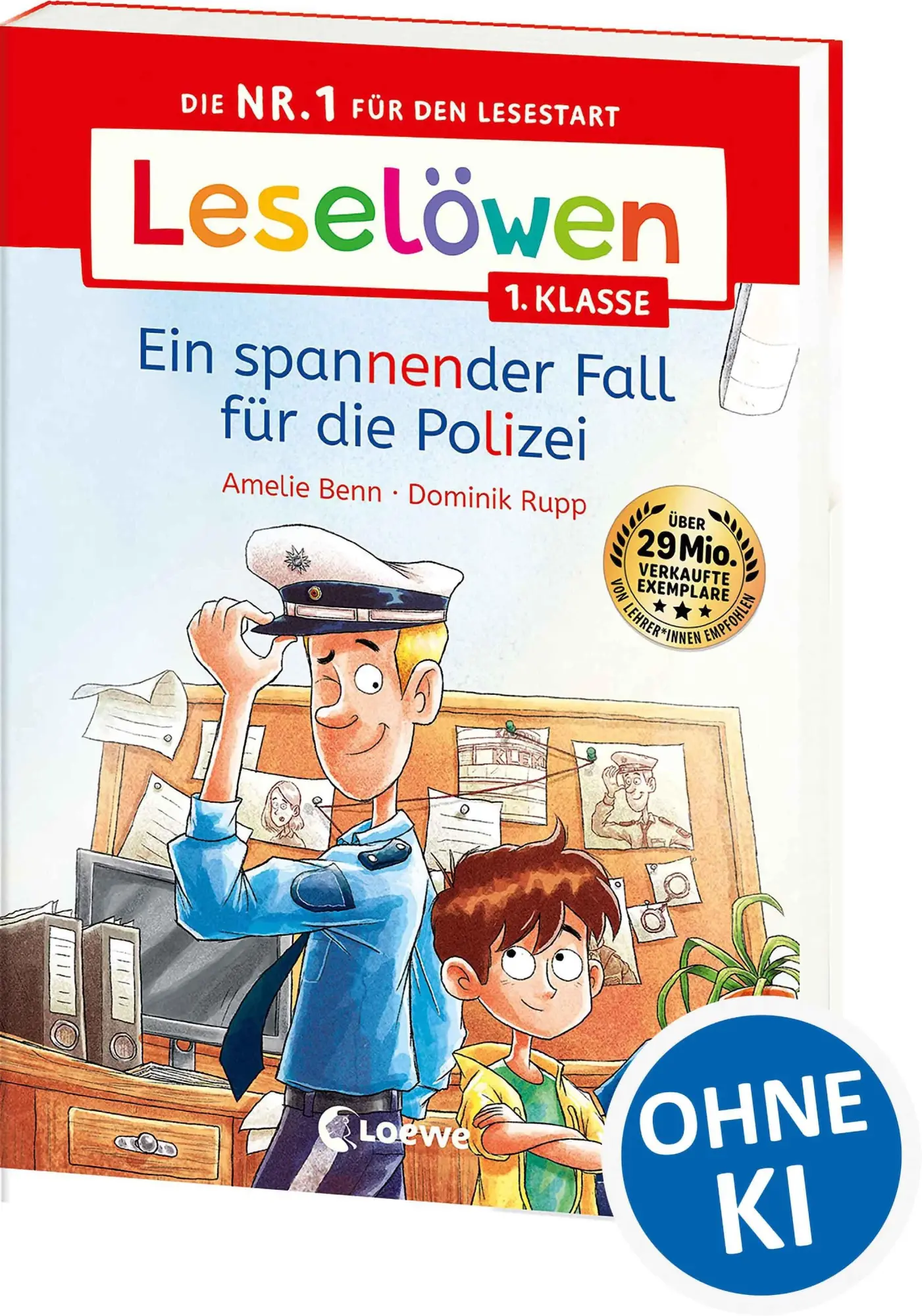 Cover: 9783743224643 | Leselöwen 1. Klasse - Ein spannender Fall für die Polizei | Benn