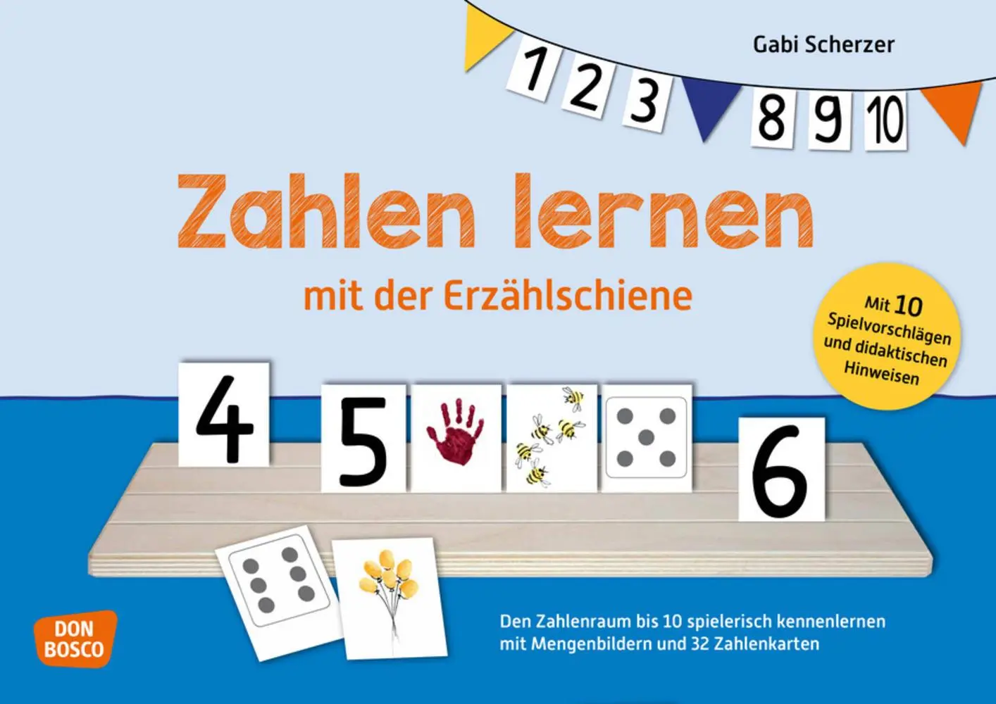 Cover: 9783769824643 | Zahlen lernen mit der Erzählschiene. | Gabi Scherzer | Broschüre