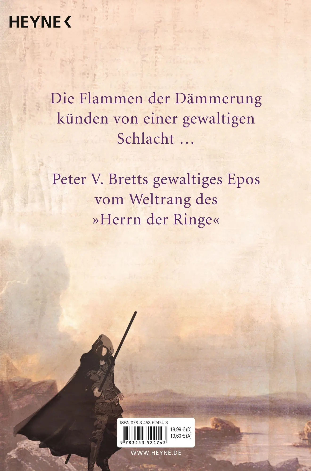 Bild: 9783453524743 | Die Flammen der Dämmerung | Peter V. Brett | Taschenbuch | 1055 S.