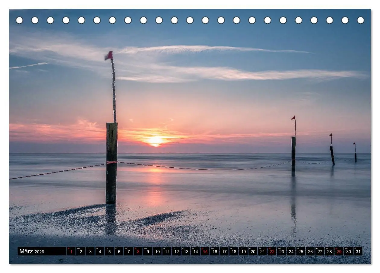 Bild: 9783457724743 | Mein Jahr auf Norderney (Tischkalender 2026 DIN A5 quer), CALVENDO...