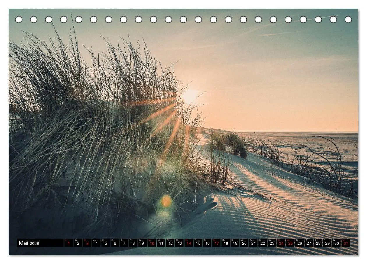Bild: 9783457724743 | Mein Jahr auf Norderney (Tischkalender 2026 DIN A5 quer), CALVENDO...