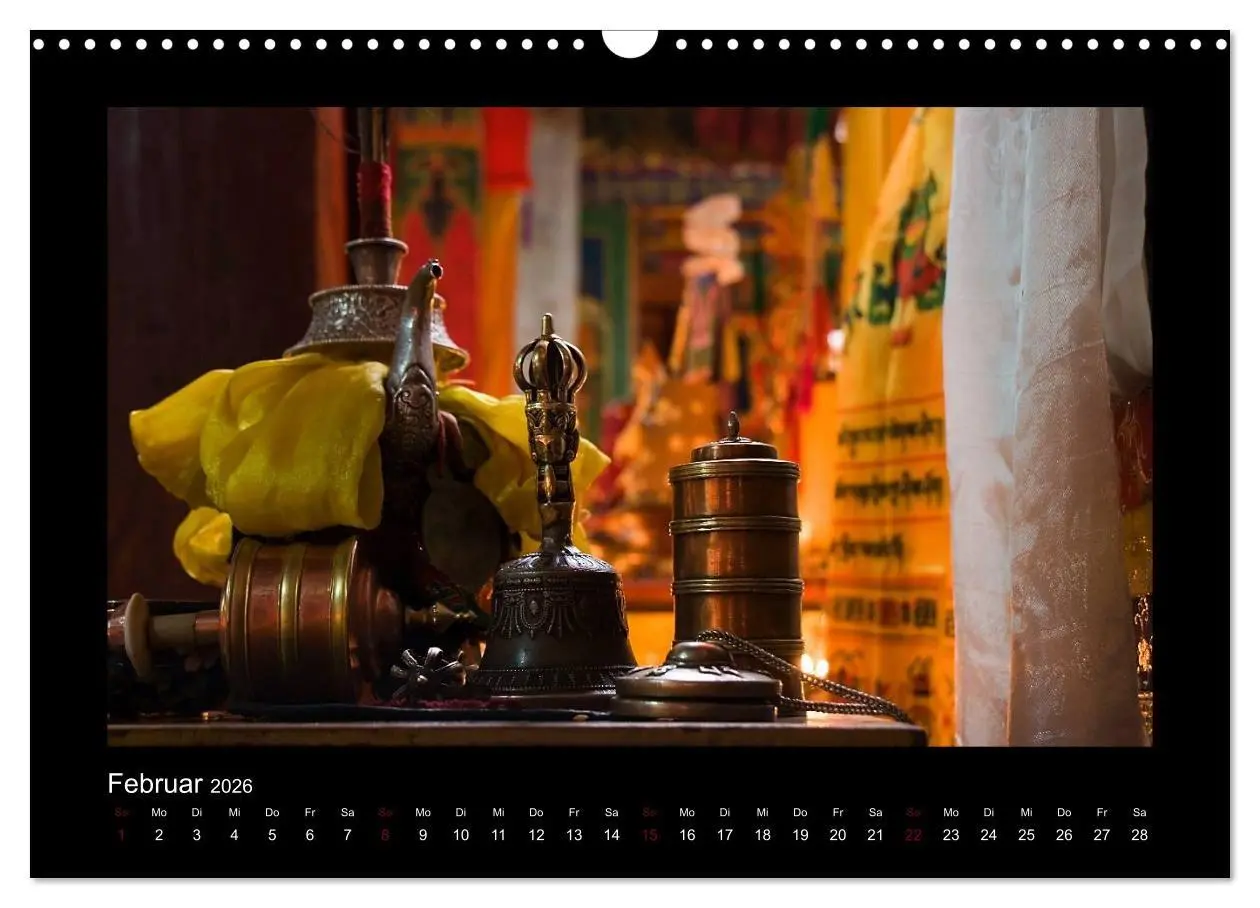 Bild: 9783516674743 | Tibet (Wandkalender 2026 DIN A3 quer), CALVENDO Monatskalender | 2026