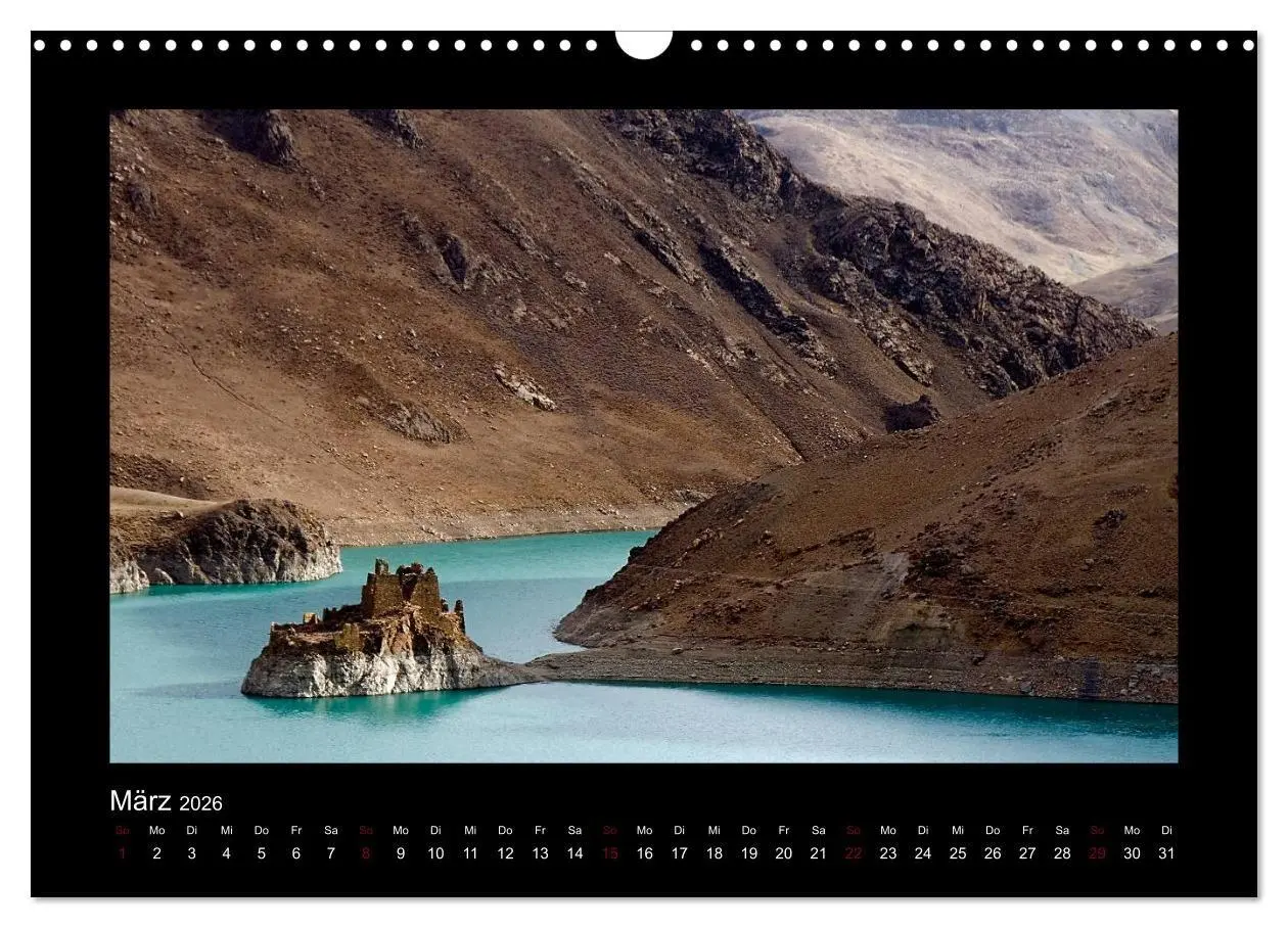 Bild: 9783516674743 | Tibet (Wandkalender 2026 DIN A3 quer), CALVENDO Monatskalender | 2026