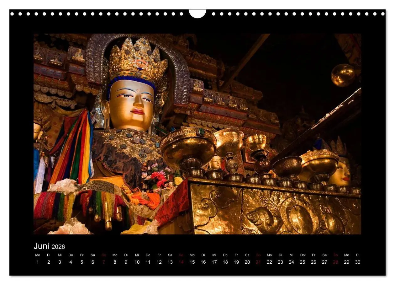 Bild: 9783516674743 | Tibet (Wandkalender 2026 DIN A3 quer), CALVENDO Monatskalender | 2026