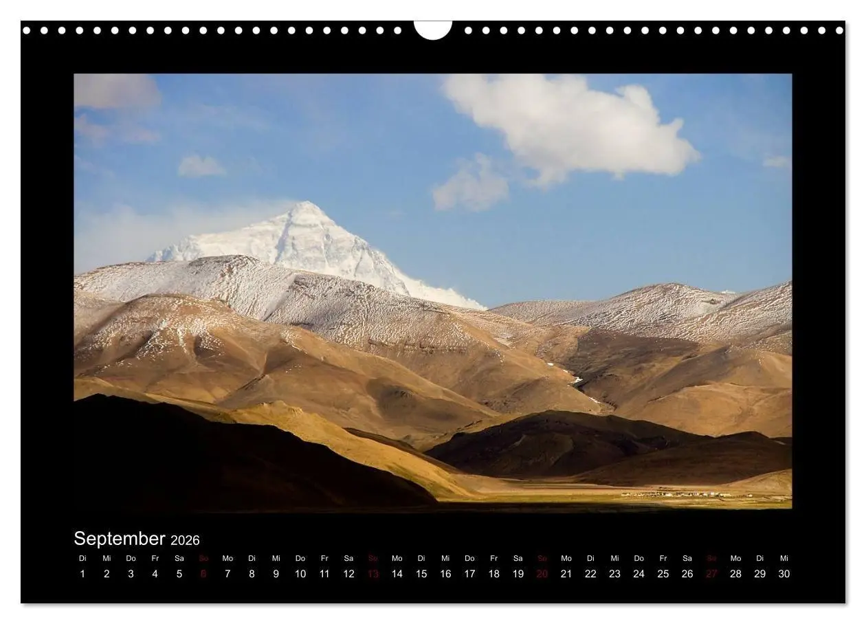 Bild: 9783516674743 | Tibet (Wandkalender 2026 DIN A3 quer), CALVENDO Monatskalender | 2026