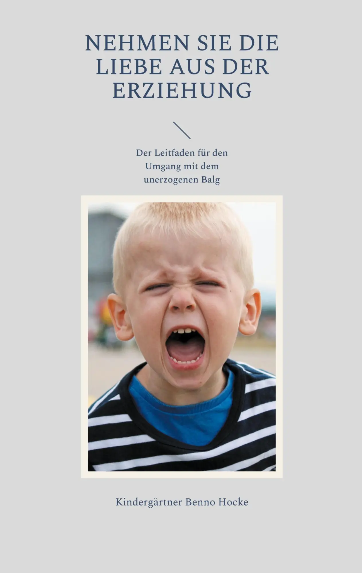 Cover: 9783758304743 | Nehmen Sie die Liebe aus der Erziehung | Kindergärtner Benno Hocke