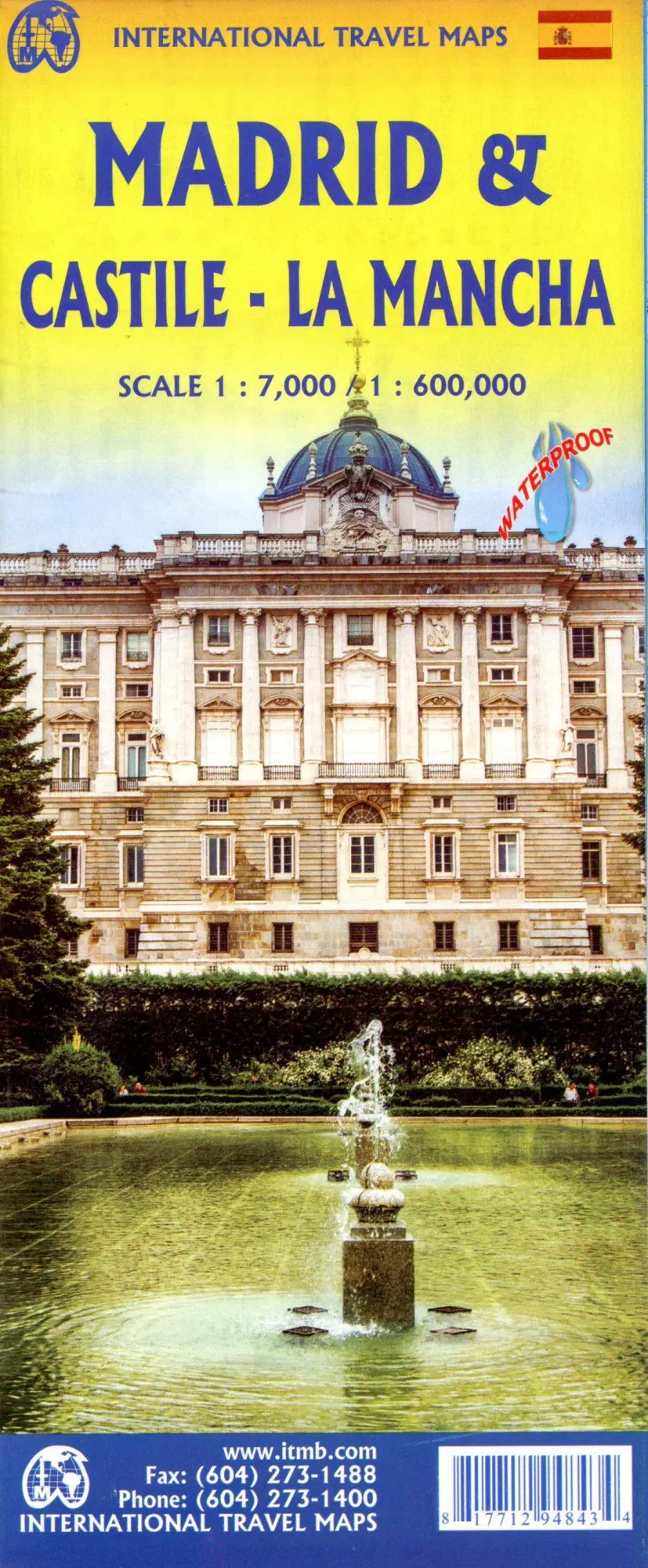 Cover: 9781771294843 | Madrid &amp; Castile - La Mancha | (Land-)Karte | Gefalzt | Englisch