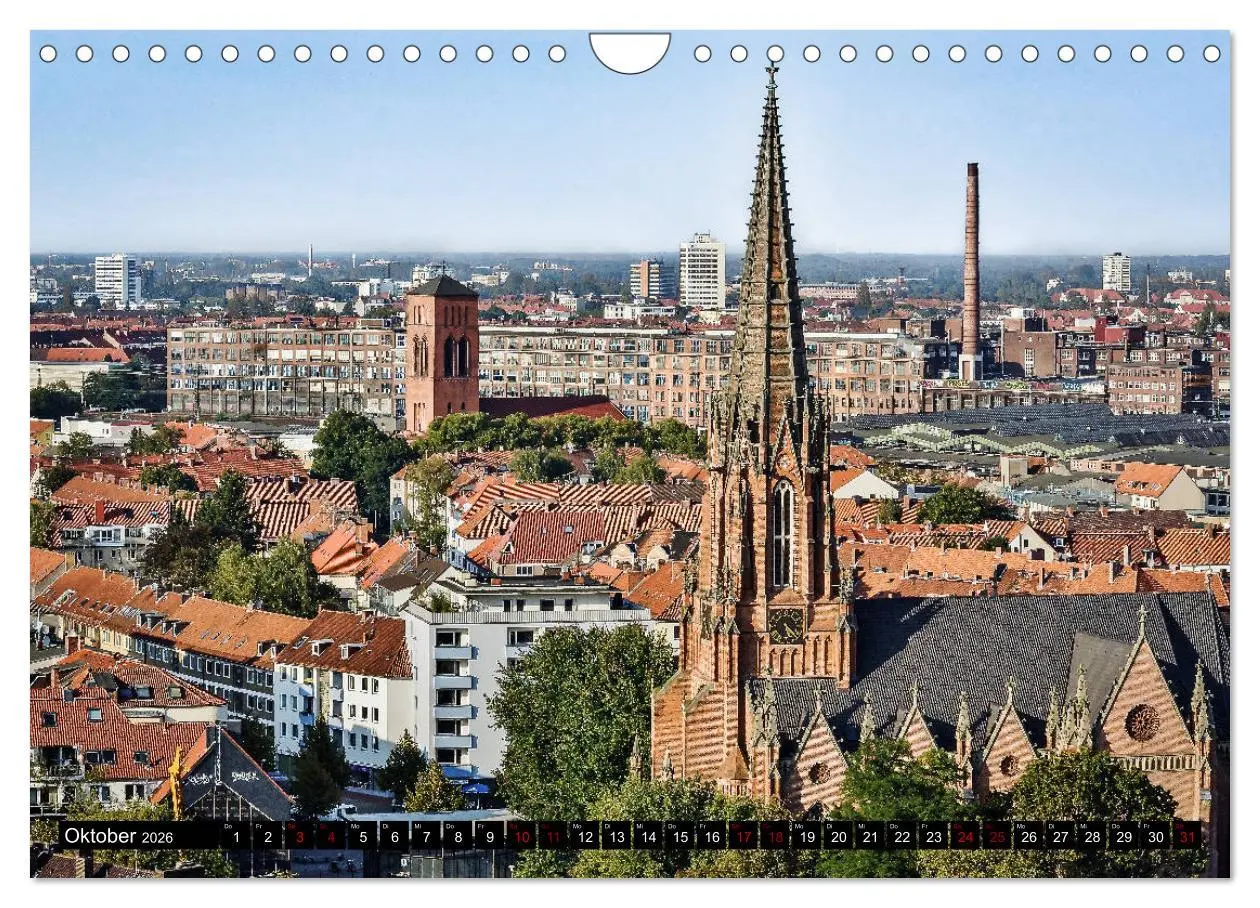 Bild: 9783457884843 | Hannover - Luftige Einblicke (Wandkalender 2026 DIN A4 quer),...