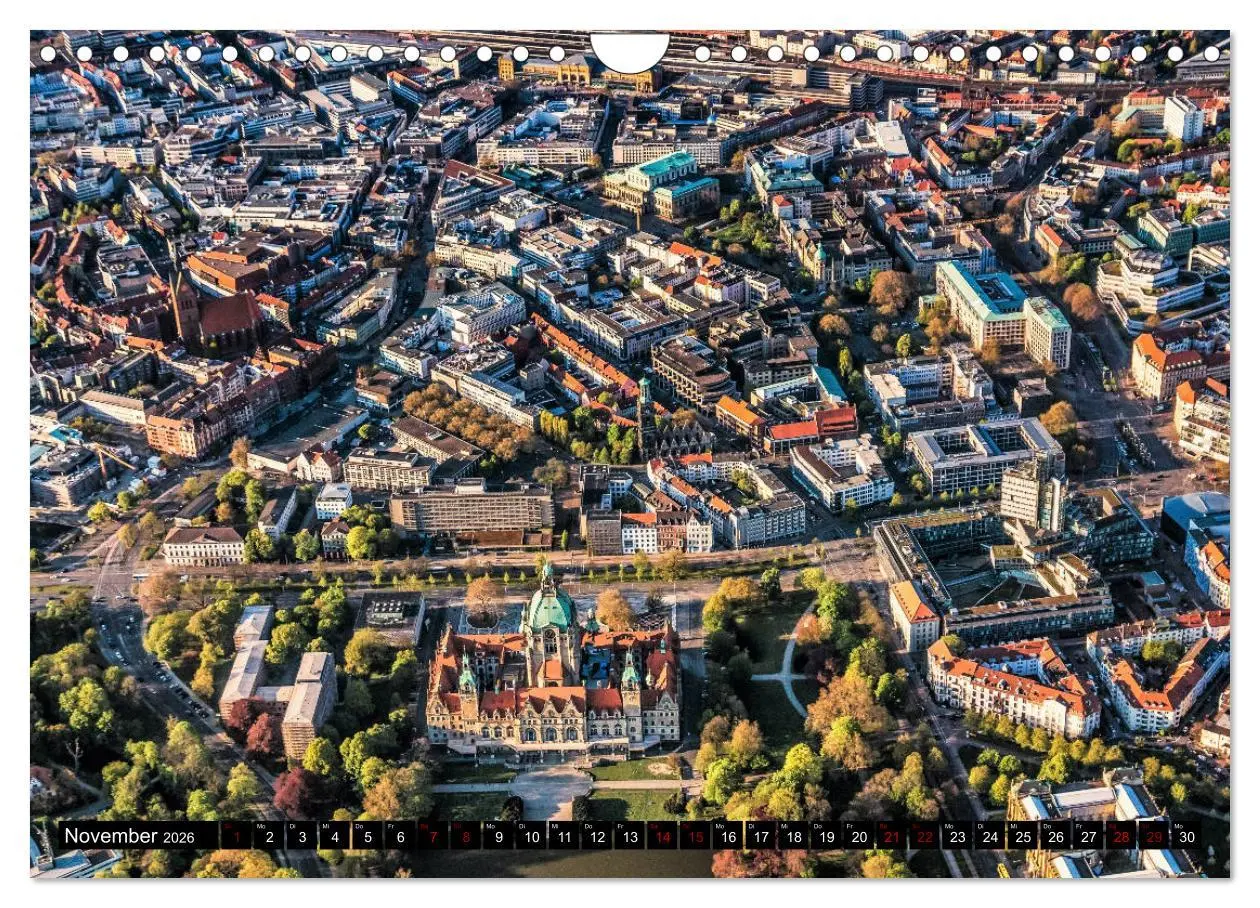 Bild: 9783457884843 | Hannover - Luftige Einblicke (Wandkalender 2026 DIN A4 quer),...
