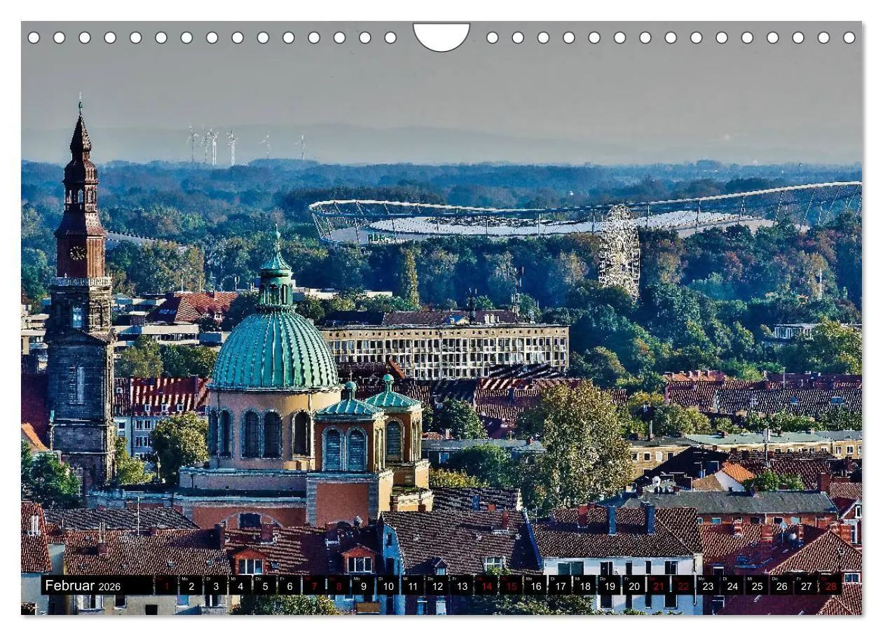 Bild: 9783457884843 | Hannover - Luftige Einblicke (Wandkalender 2026 DIN A4 quer),...