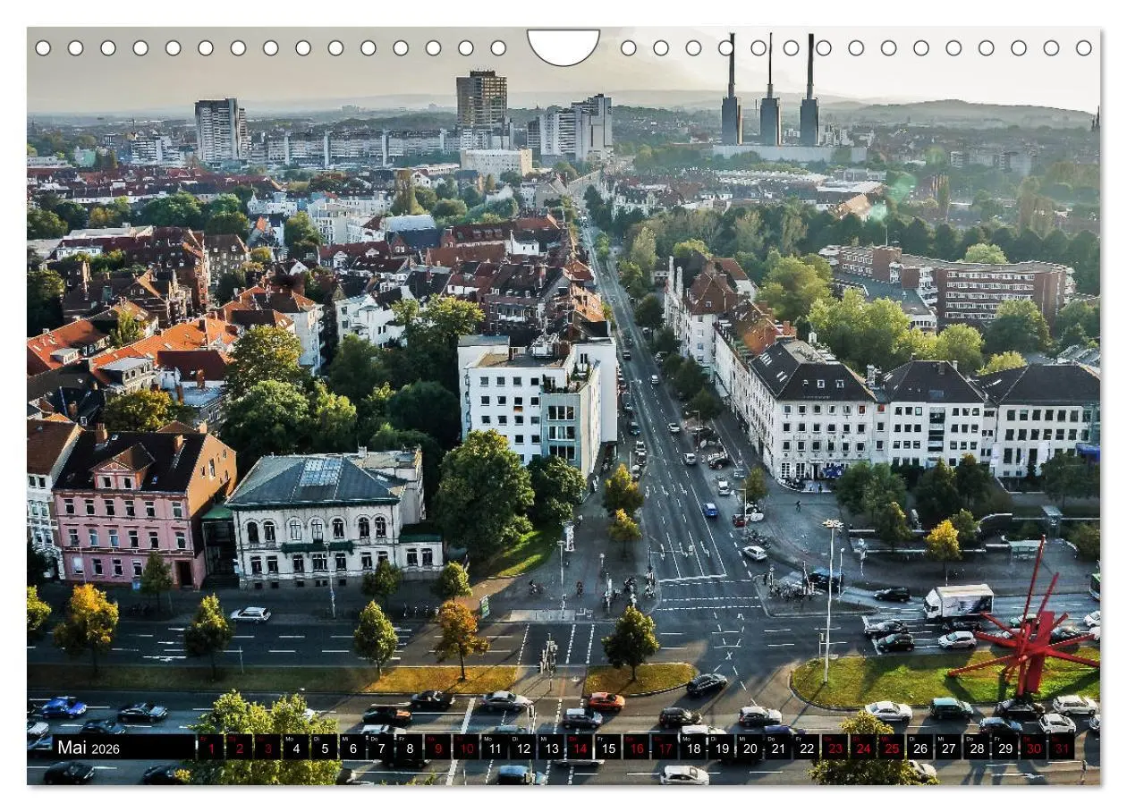 Bild: 9783457884843 | Hannover - Luftige Einblicke (Wandkalender 2026 DIN A4 quer),...