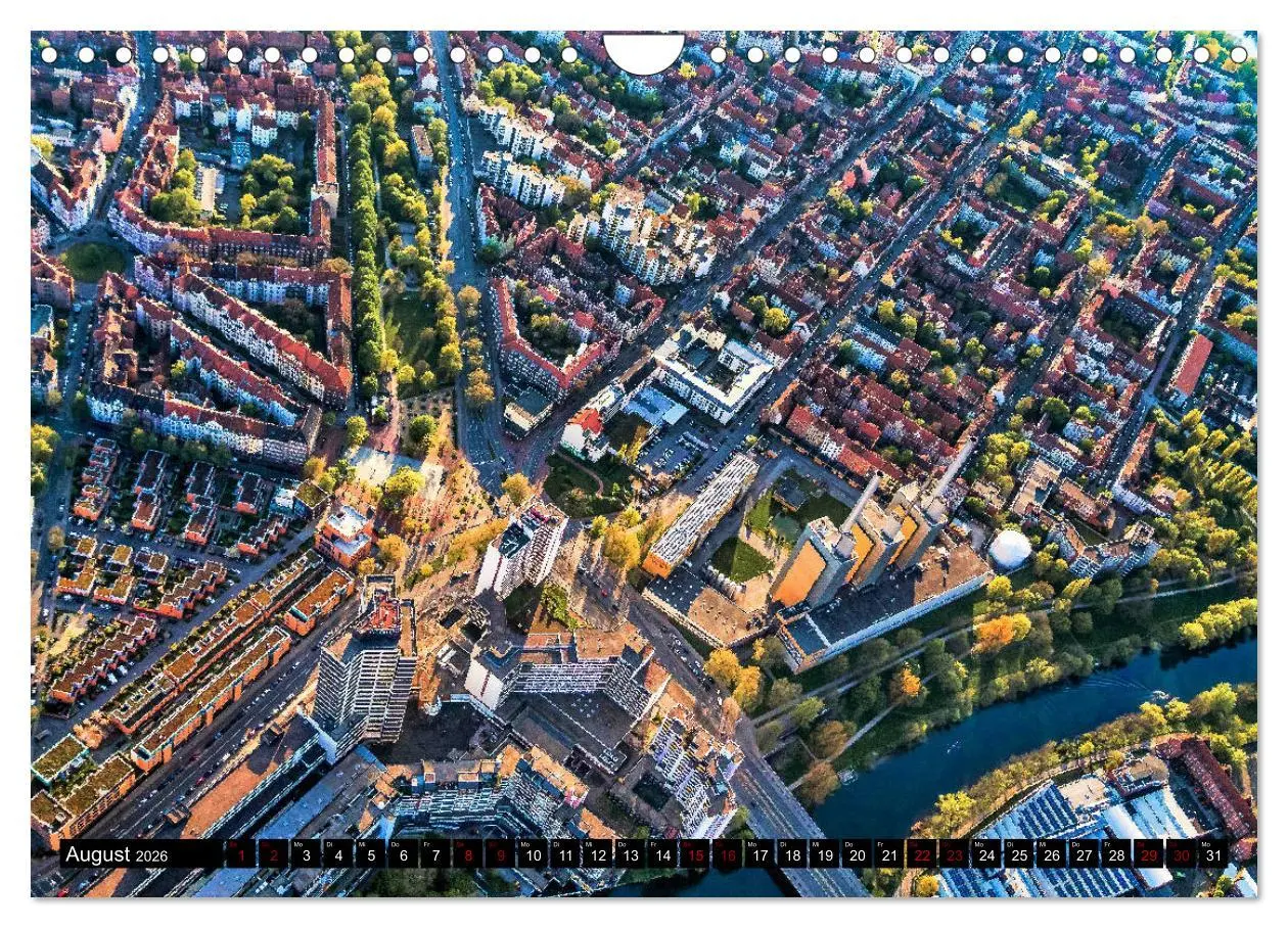 Bild: 9783457884843 | Hannover - Luftige Einblicke (Wandkalender 2026 DIN A4 quer),...