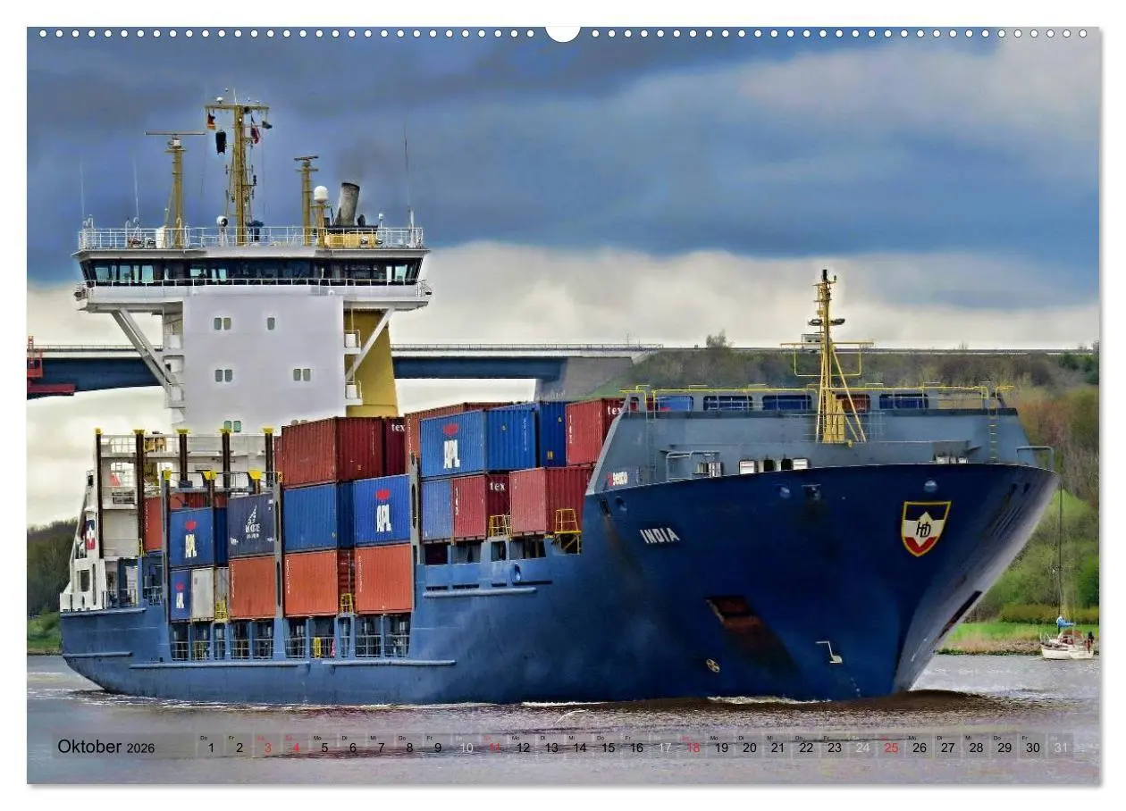 Bild: 9783516044843 | Transportschiffe Giganten der Meere (Wandkalender 2026 DIN A2...