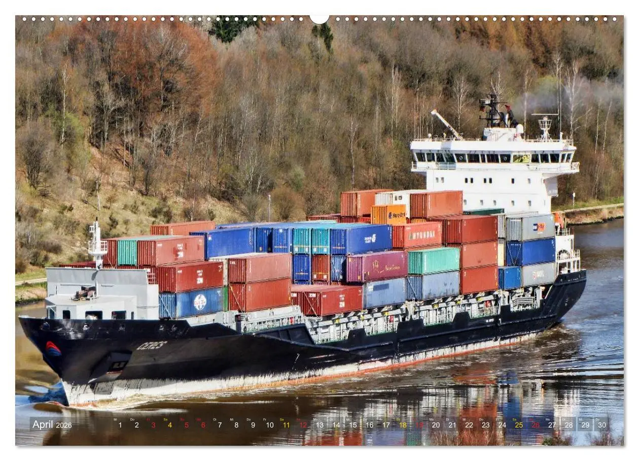 Bild: 9783516044843 | Transportschiffe Giganten der Meere (Wandkalender 2026 DIN A2...