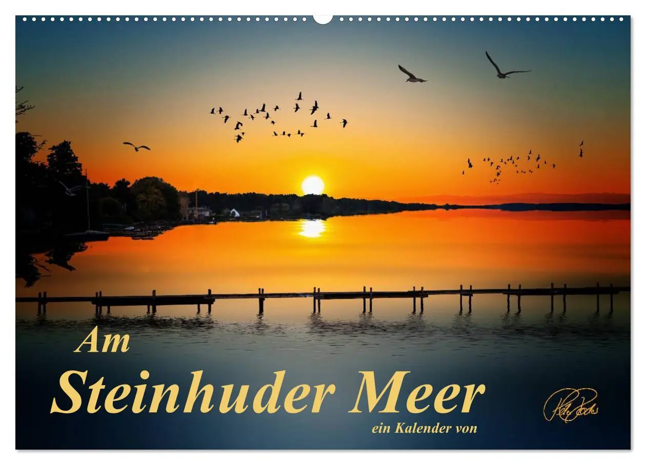 Cover: 9783516114843 | Am Steinhuder Meer (Wandkalender 2026 DIN A2 quer), CALVENDO...