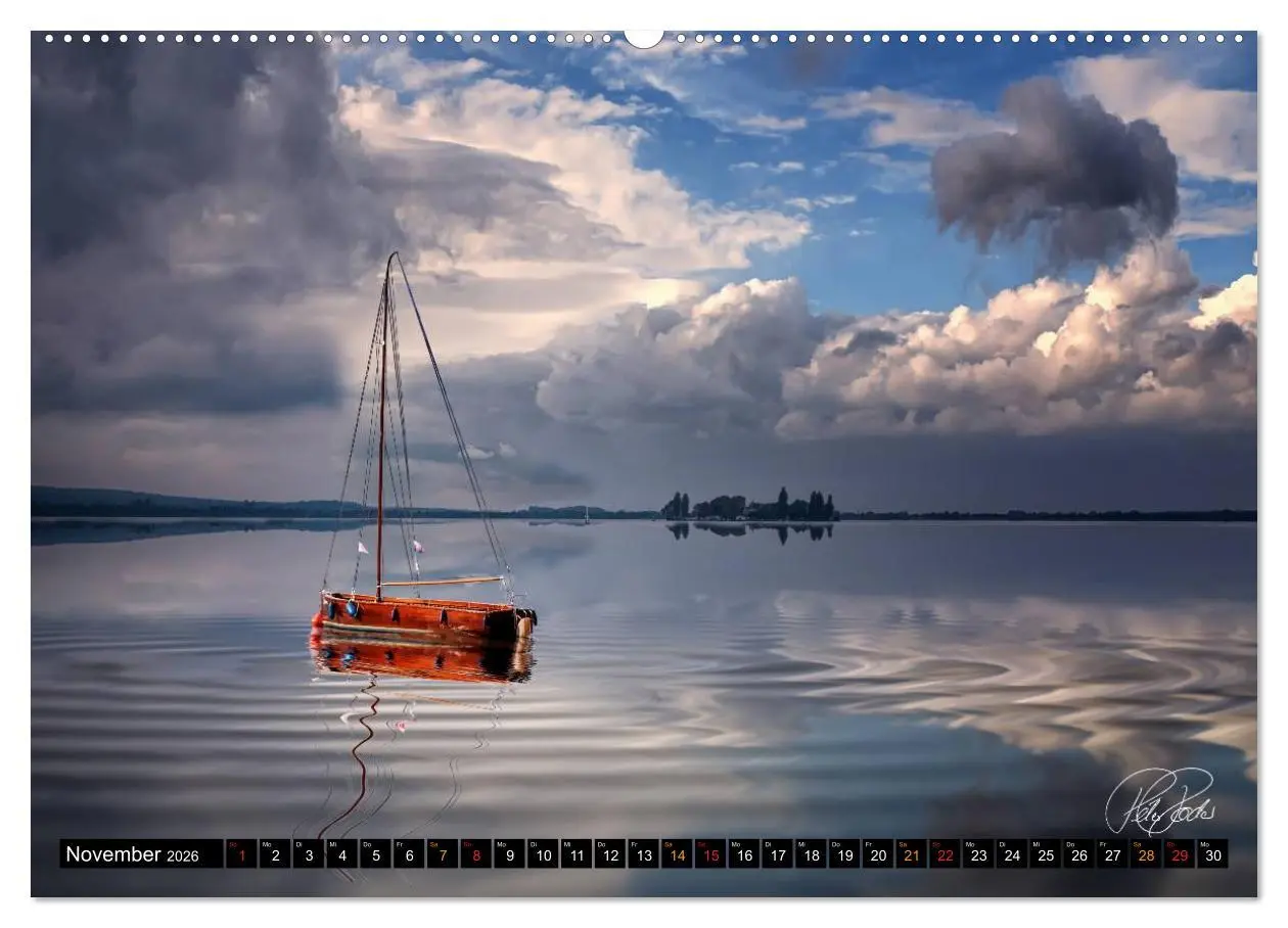 Bild: 9783516114843 | Am Steinhuder Meer (Wandkalender 2026 DIN A2 quer), CALVENDO...