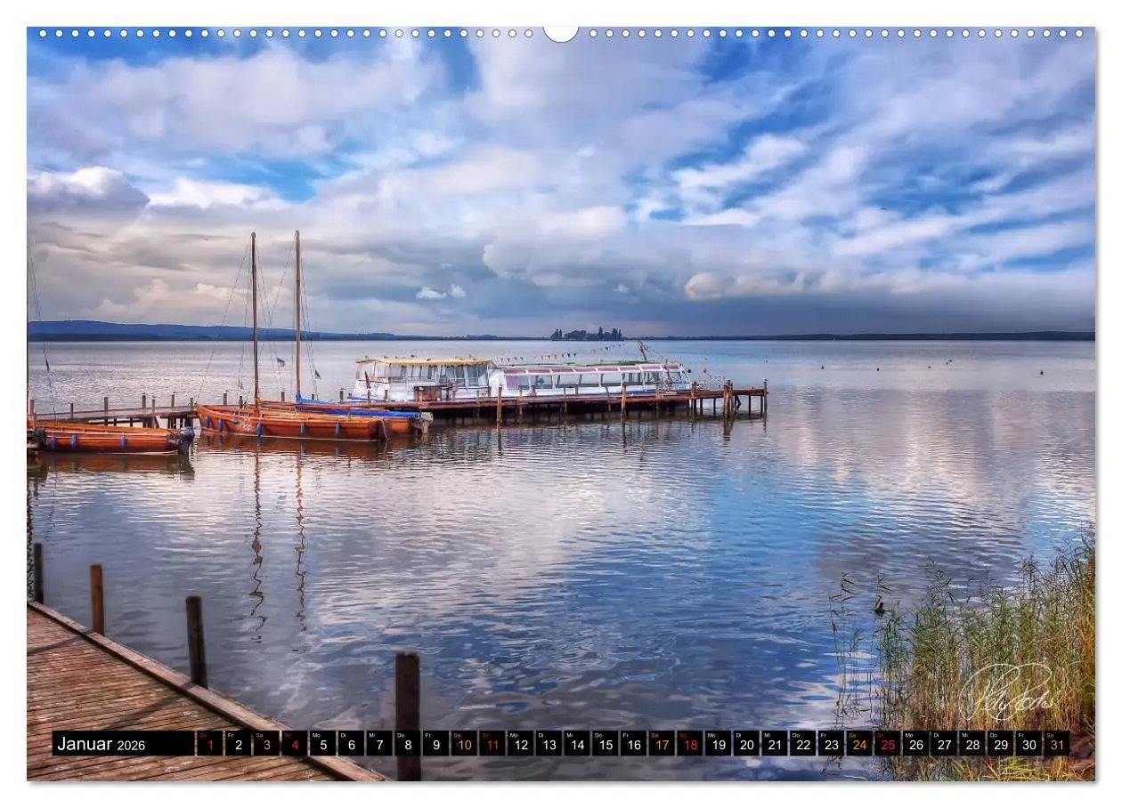 Bild: 9783516114843 | Am Steinhuder Meer (Wandkalender 2026 DIN A2 quer), CALVENDO...