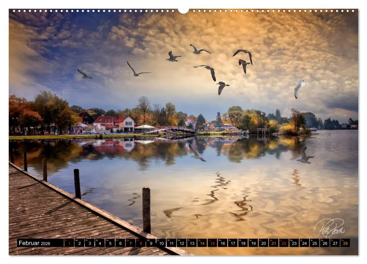 Bild: 9783516114843 | Am Steinhuder Meer (Wandkalender 2026 DIN A2 quer), CALVENDO...