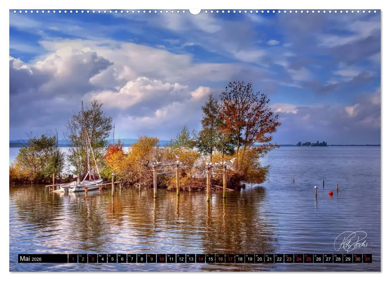 Bild: 9783516114843 | Am Steinhuder Meer (Wandkalender 2026 DIN A2 quer), CALVENDO...