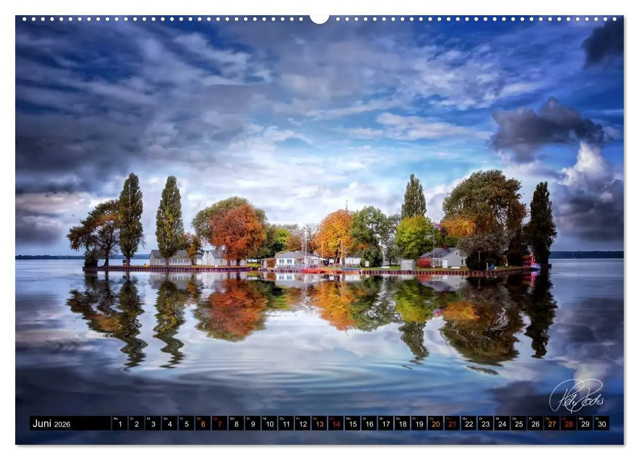 Bild: 9783516114843 | Am Steinhuder Meer (Wandkalender 2026 DIN A2 quer), CALVENDO...