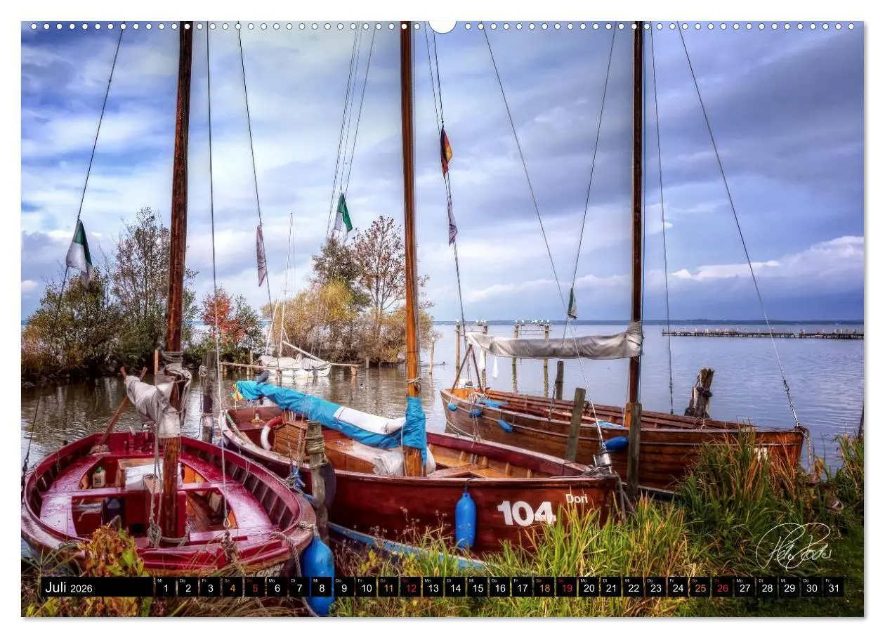Bild: 9783516114843 | Am Steinhuder Meer (Wandkalender 2026 DIN A2 quer), CALVENDO...