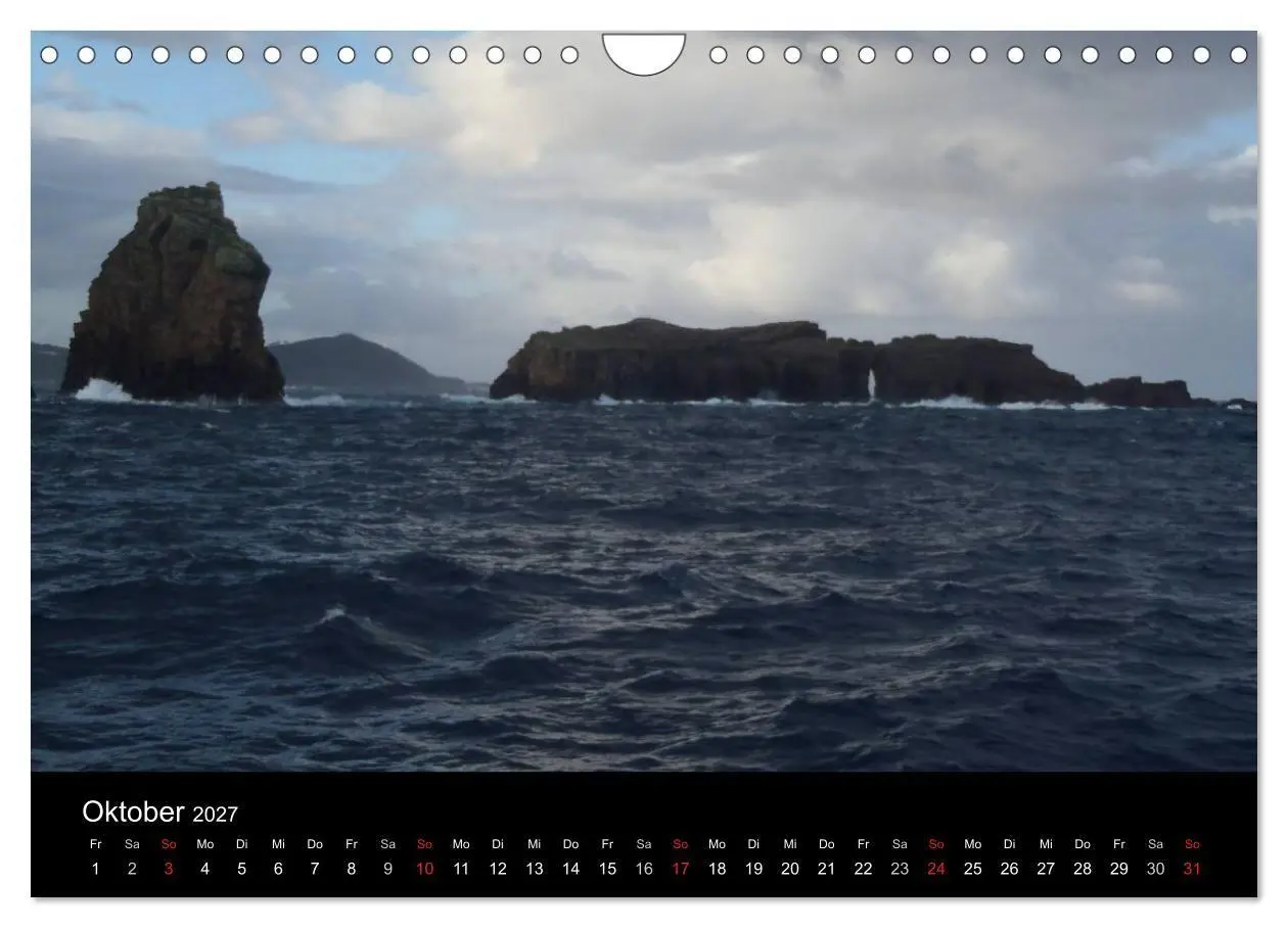 Bild: 9783594194843 | Azoren 2027 (Wandkalender 2027 DIN A4 quer), CALVENDO Monatskalender