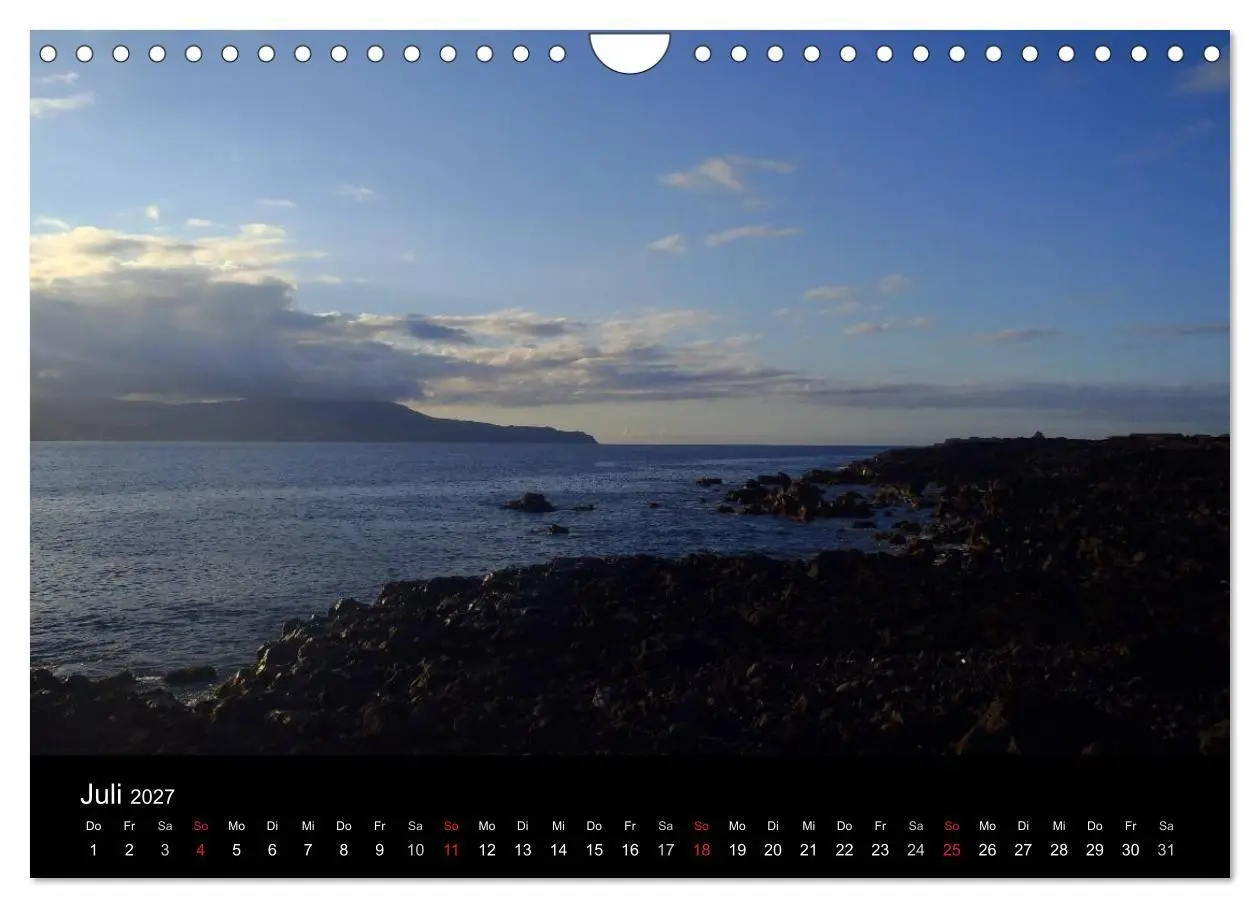 Bild: 9783594194843 | Azoren 2027 (Wandkalender 2027 DIN A4 quer), CALVENDO Monatskalender