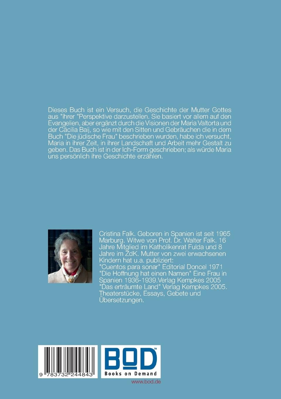 Rückseite: 9783732244843 | Ich bin die Magd des Herrn | Cristina Falk | Taschenbuch | 156 S.