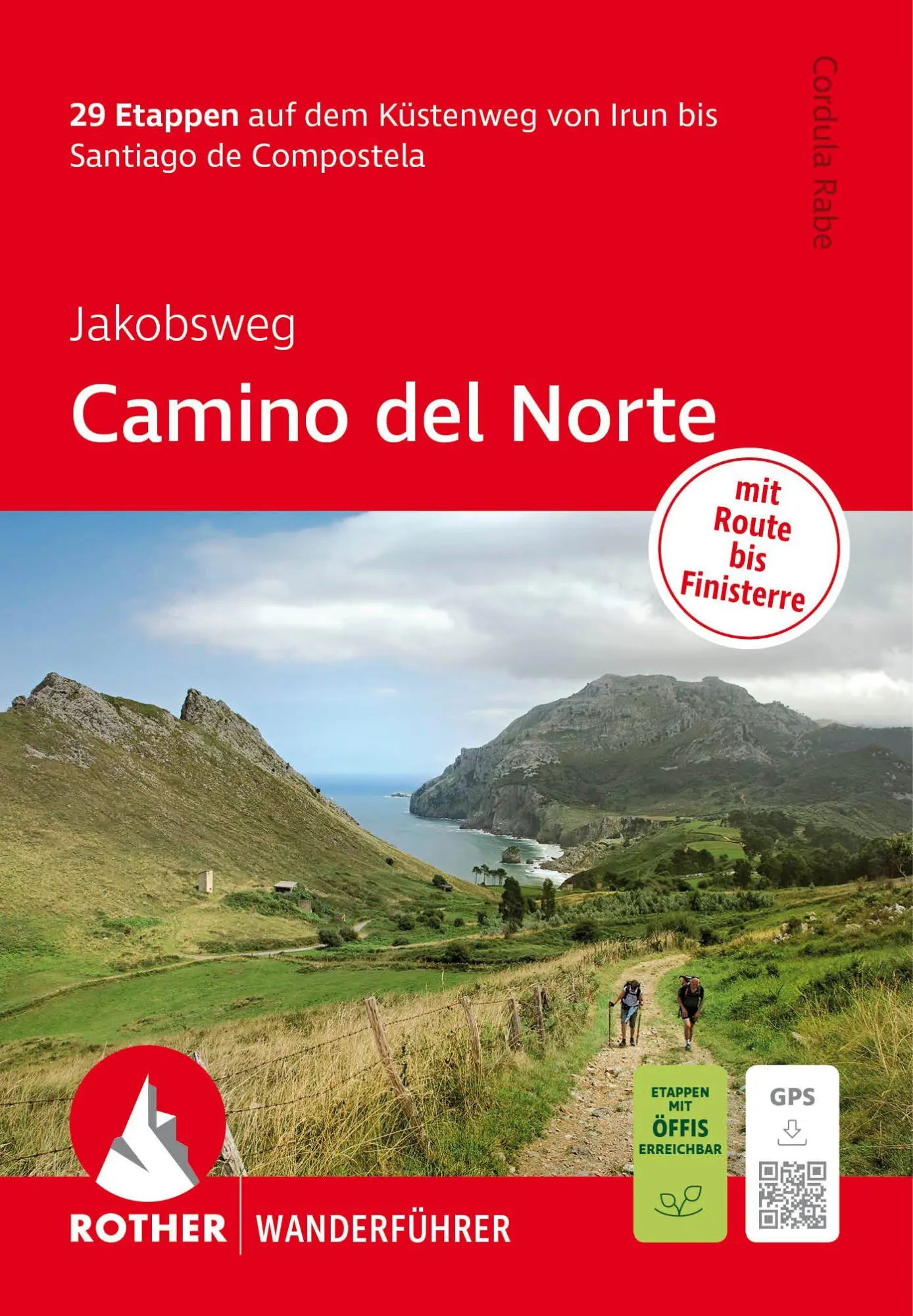 Cover: 9783763314843 | Jakobsweg - Camino del Norte, Rother Wanderführer | Cordula Rabe