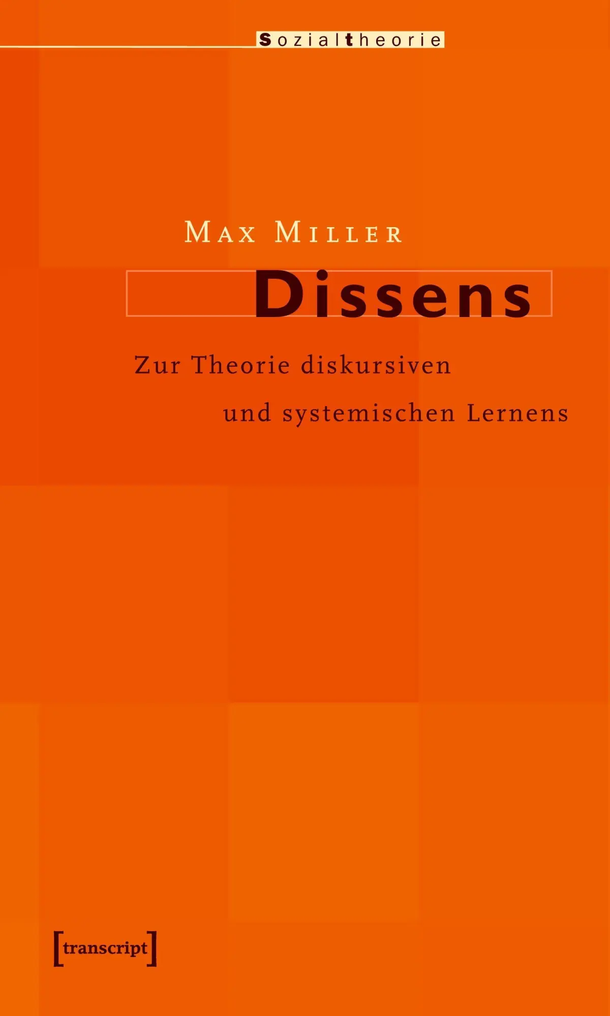 Cover: 9783899424843 | Dissens | Max Miller | Taschenbuch | 392 S. | Deutsch | 2023