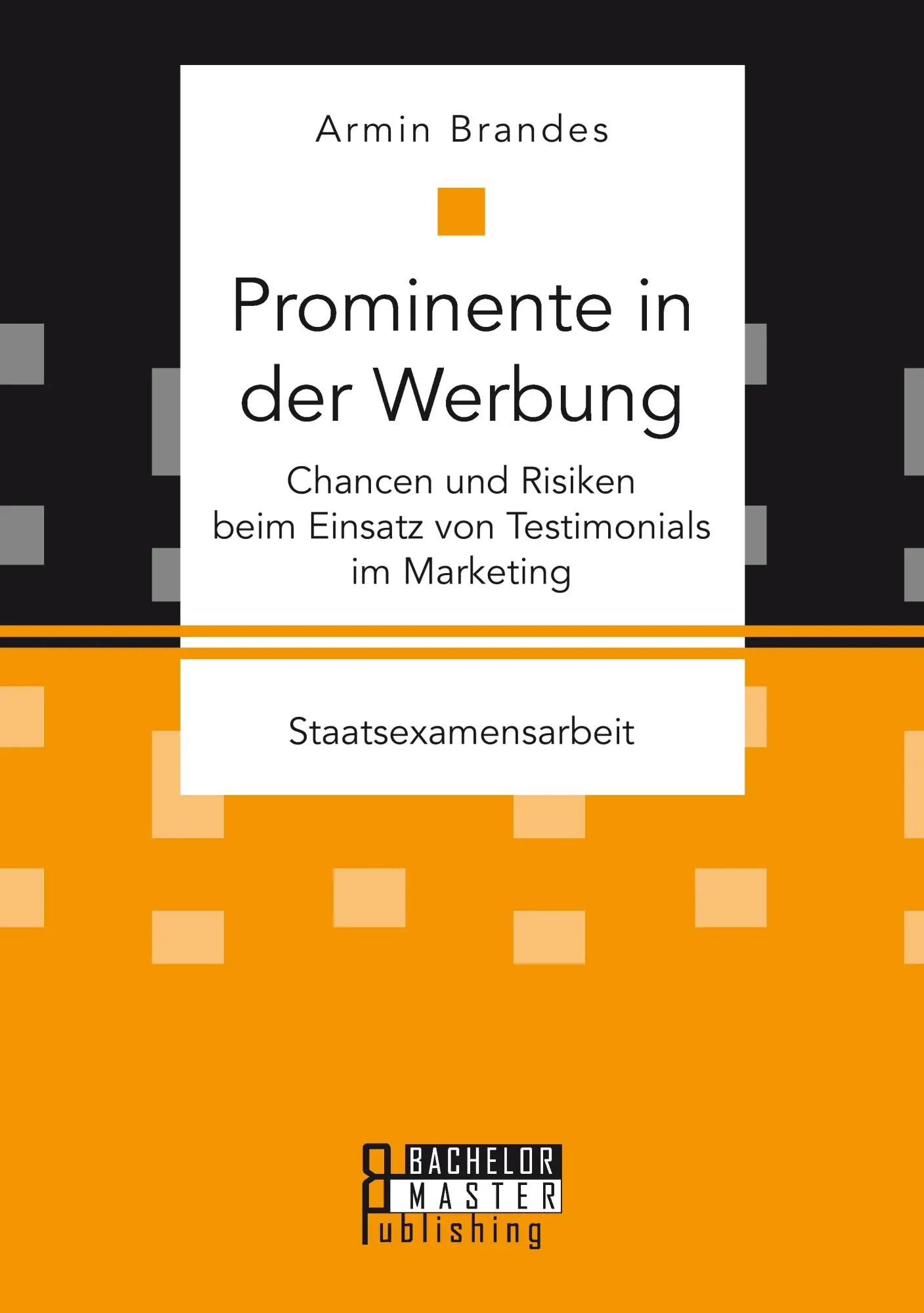 Cover: 9783958204843 | Prominente in der Werbung: Chancen und Risiken beim Einsatz von...
