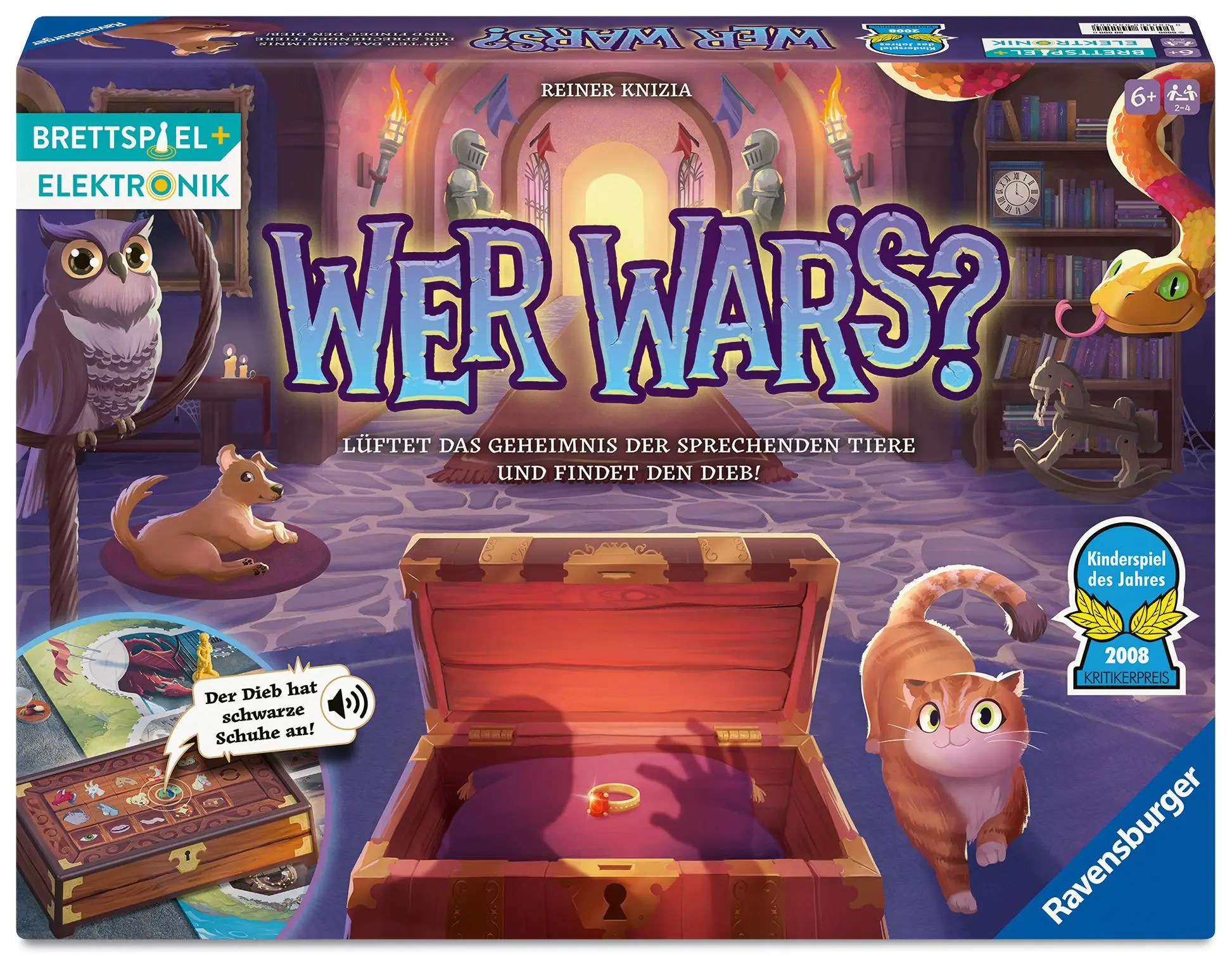 Cover: 4005556234943 | Wer war's? - Kinderspiel ab 6 Jahre | Reiner Knizia | Spiel | Spiel