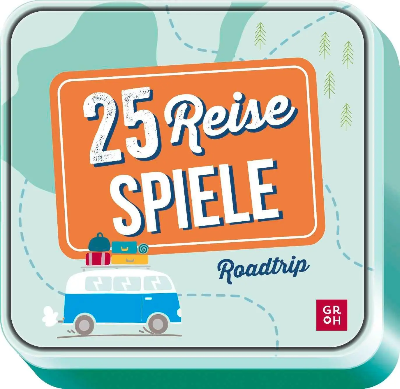 Cover: 4036442014943 | 25 Reise-Spiele - Roadtrip | Groh Verlag | Spiel | 26 S. | Deutsch