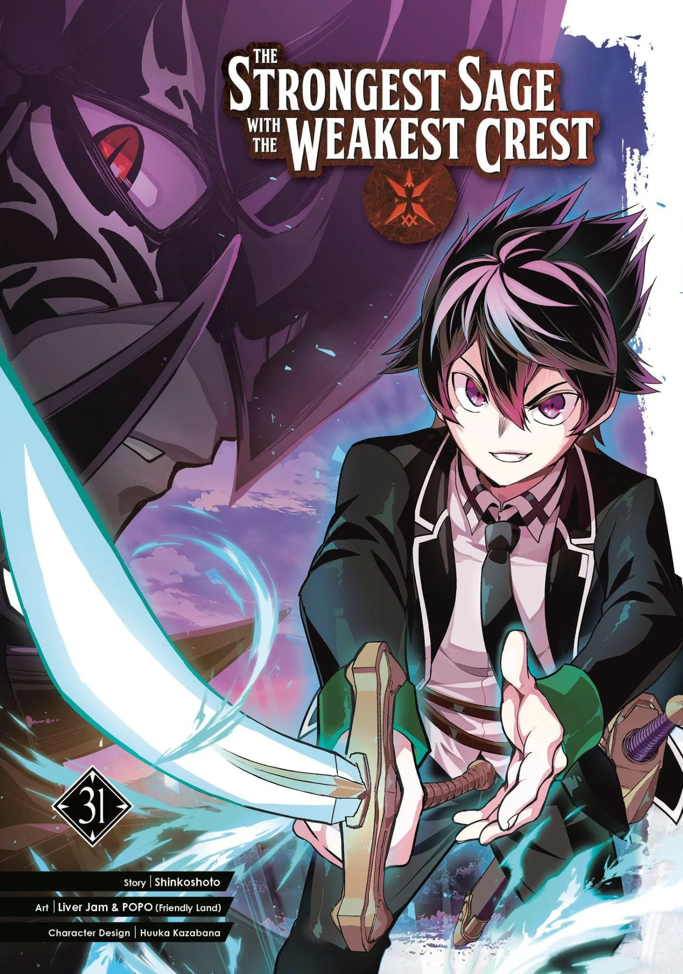 Cover: 9781646094943 | The Strongest Sage with the Weakest Crest 31 | Shinkoshoto | Buch