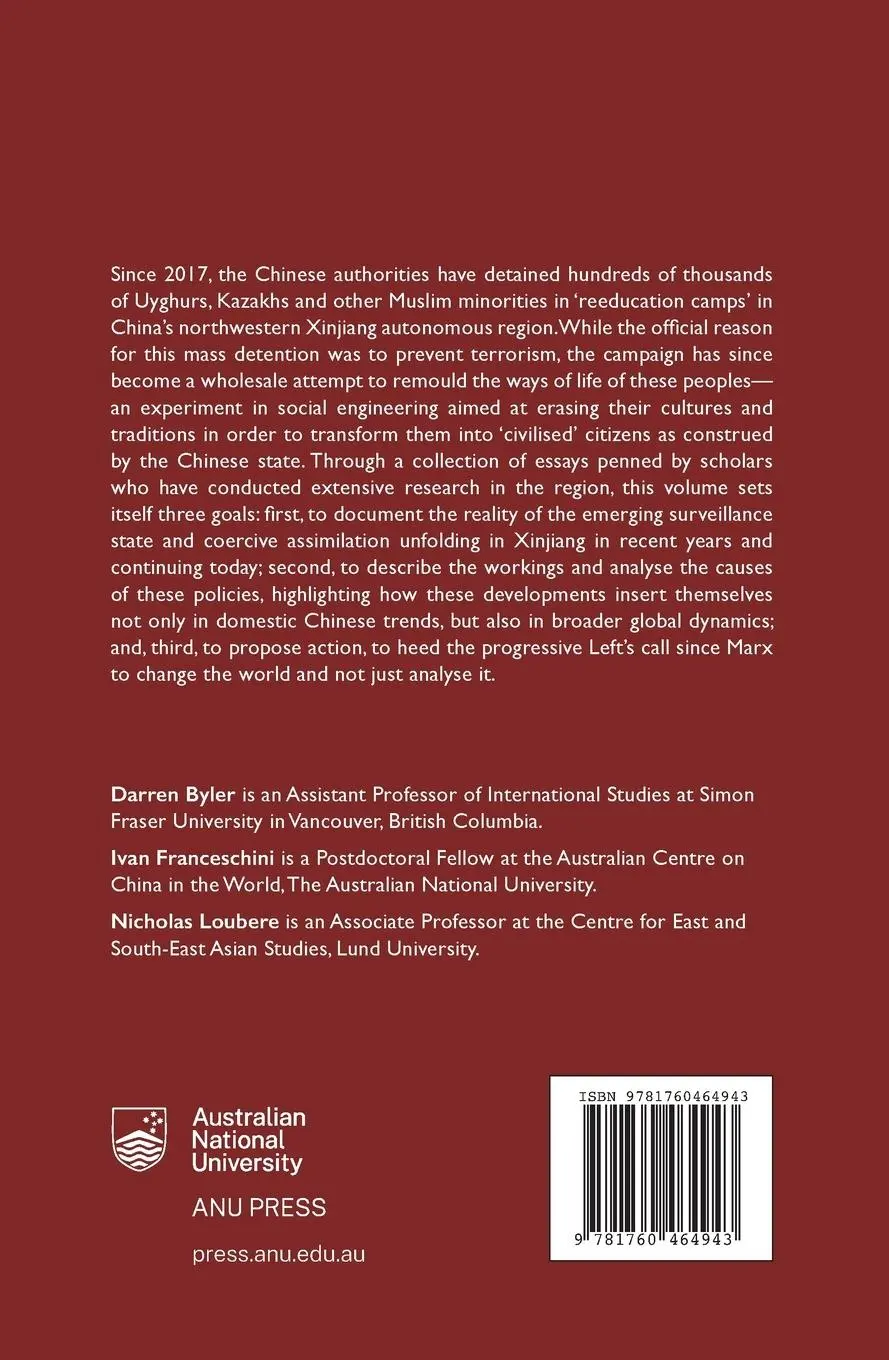 Rückseite: 9781760464943 | Xinjiang Year Zero | Darren Byler (u. a.) | Taschenbuch | Englisch