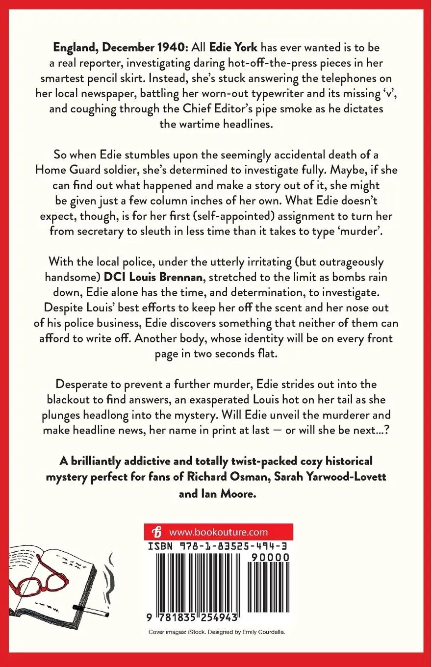 Rückseite: 9781835254943 | A Report of Murder | A completely addictive historical cozy mystery