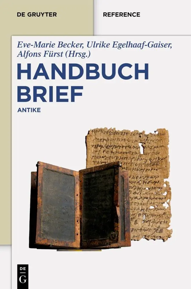 Cover: 9783110584943 | Handbuch Brief, 2 Teile | Antike | Eve-Marie Becker (u. a.) | Buch