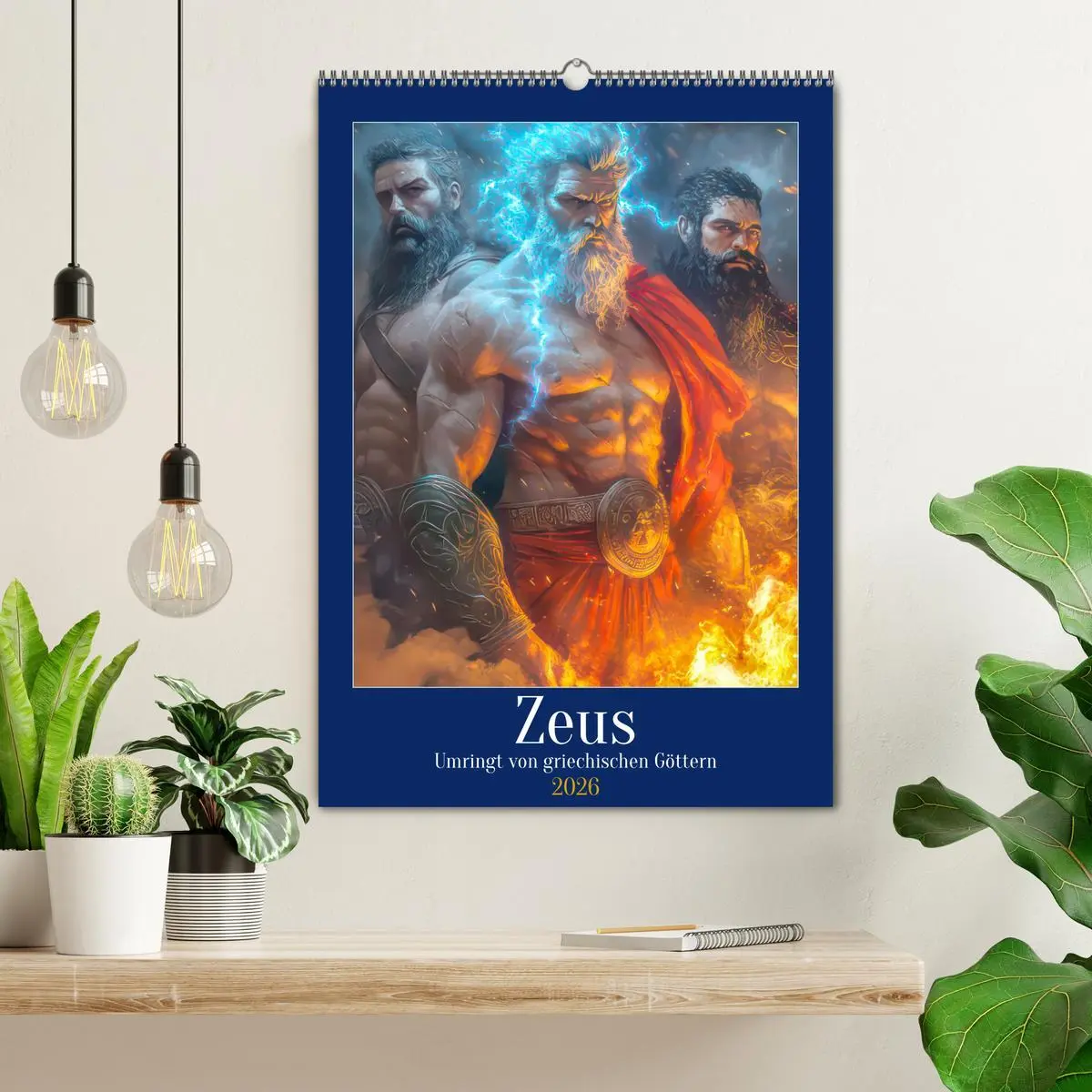 Bild: 9783457254943 | Zeus - Umringt von griechischen Göttern (Wandkalender 2026 DIN A2...