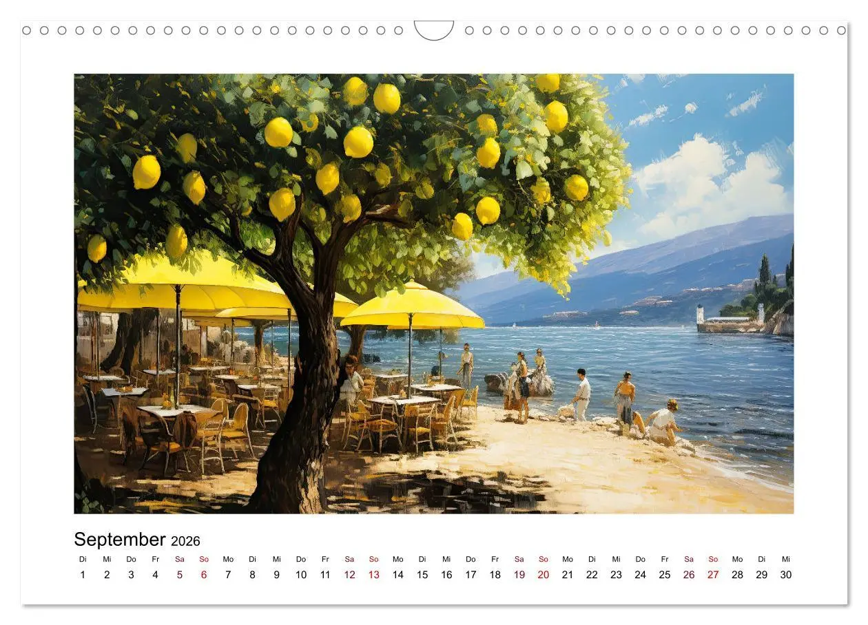 Bild: 9783457494943 | Lieblingssee (Wandkalender 2026 DIN A3 quer), CALVENDO Monatskalender