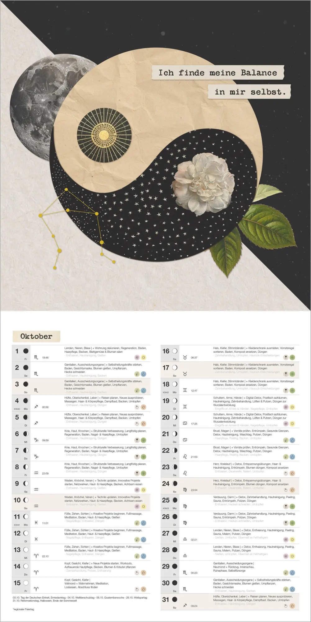 Bild: 4069095015043 | Einfach mit dem Mond 2027 | Neumann Verlage GmbH &amp; Co KG | Kalender