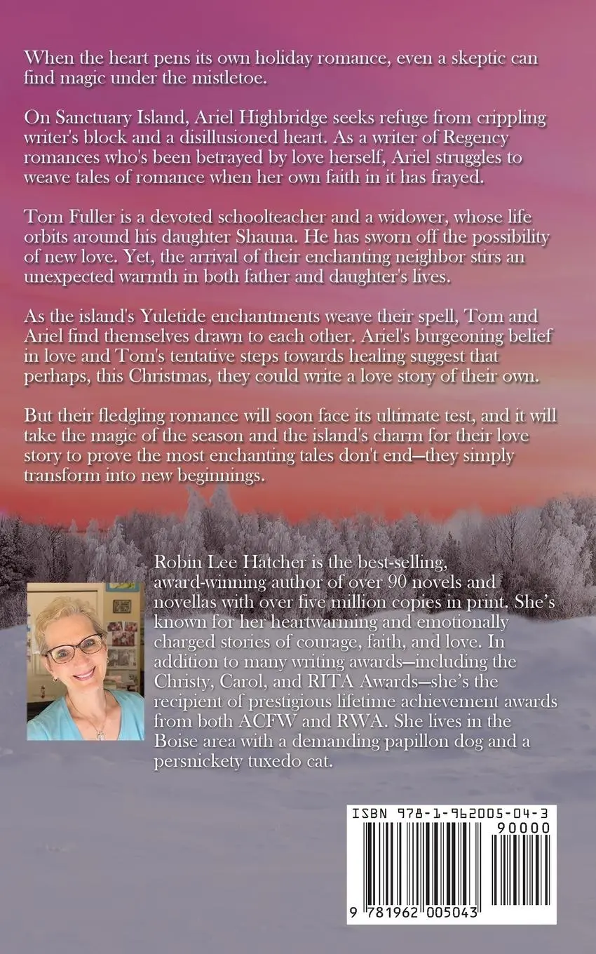 Rückseite: 9781962005043 | Wishing for Mistletoe | A Small Town Christian Romance | Hatcher