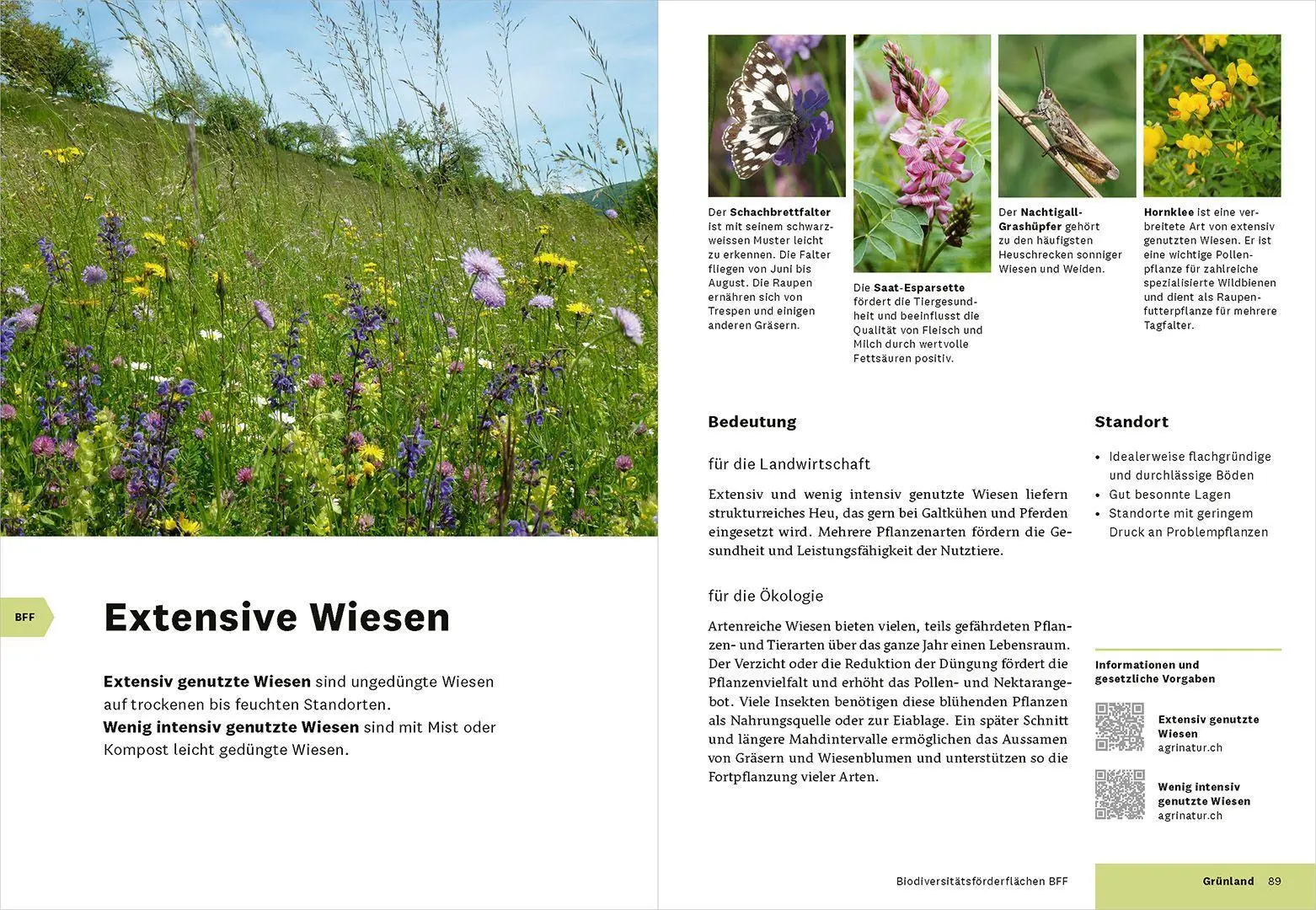 Bild: 9783258085043 | Praxishandbuch Biodiversität in der Landwirtschaft | FiBL (u. a.)