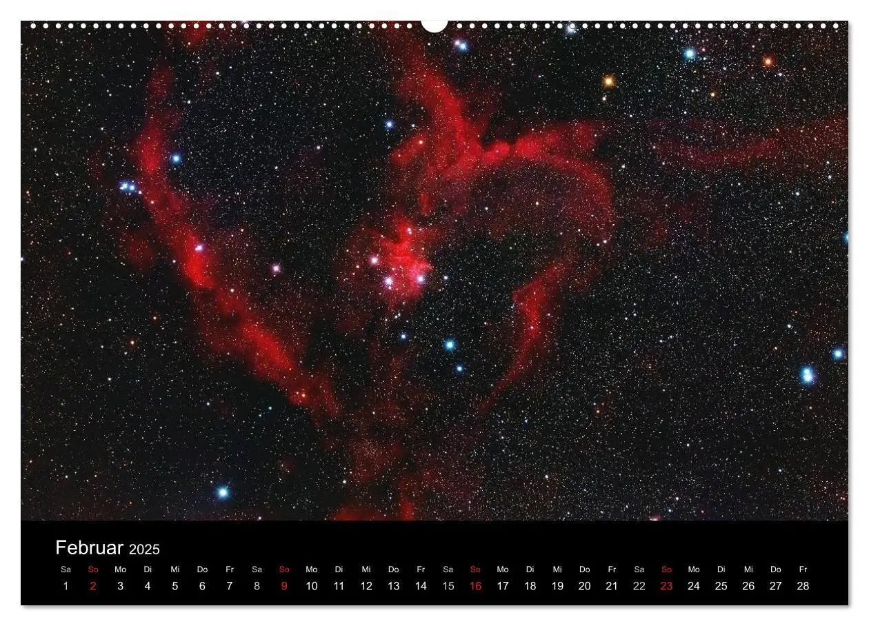 Bild: 9783435675043 | Atemberaubender Weltraum (Wandkalender 2025 DIN A2 quer), CALVENDO...