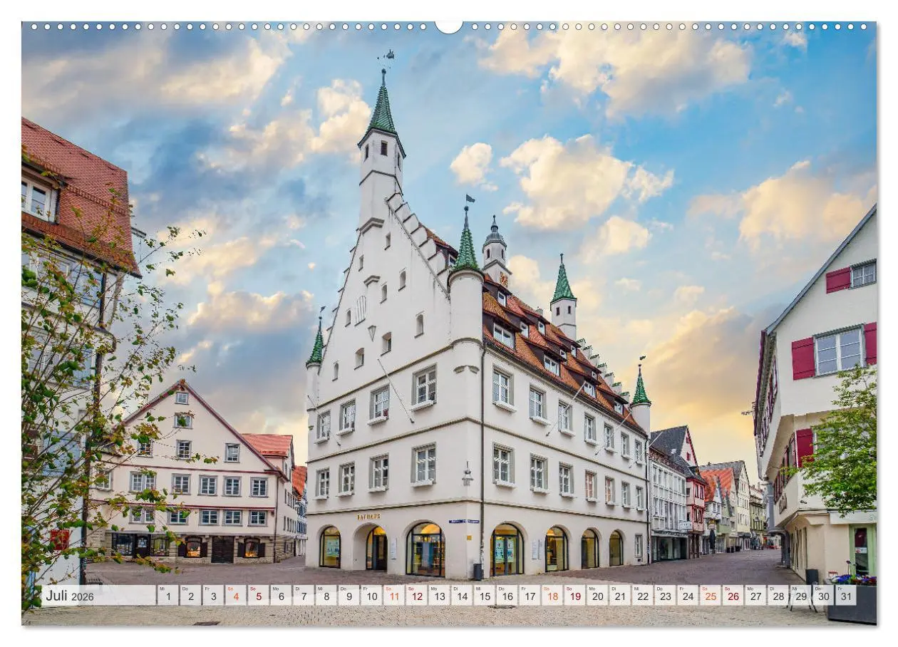 Bild: 9783457455043 | Biberach an der Riß Impressionen (hochwertiger Premium Wandkalender...
