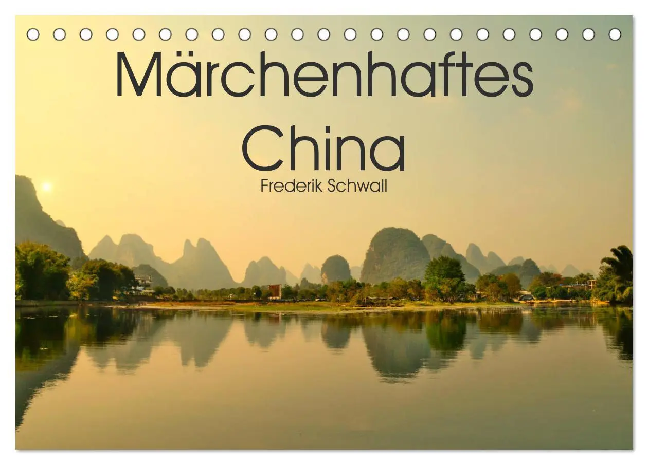 Cover: 9783457695043 | Märchenhaftes China (Tischkalender 2026 DIN A5 quer), CALVENDO...