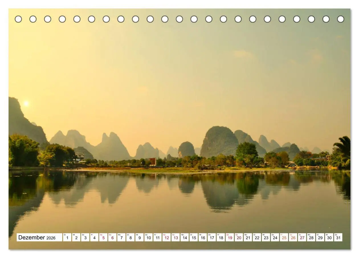 Bild: 9783457695043 | Märchenhaftes China (Tischkalender 2026 DIN A5 quer), CALVENDO...